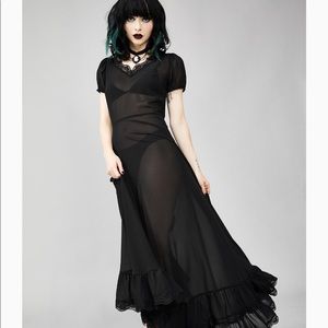 NWOT Widow maxi dress
